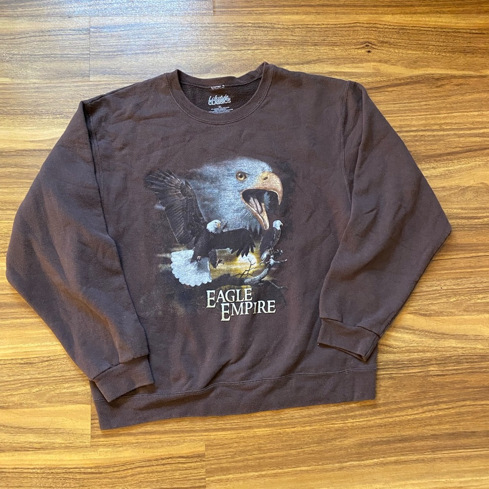 Eagle Empire Brown Sweater